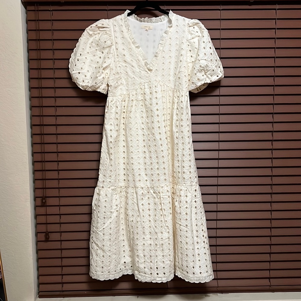 Just Me (Red Dress Boutique) Off white ankle length dress